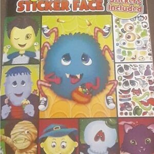 Sticker Face Activity Book for Kids
